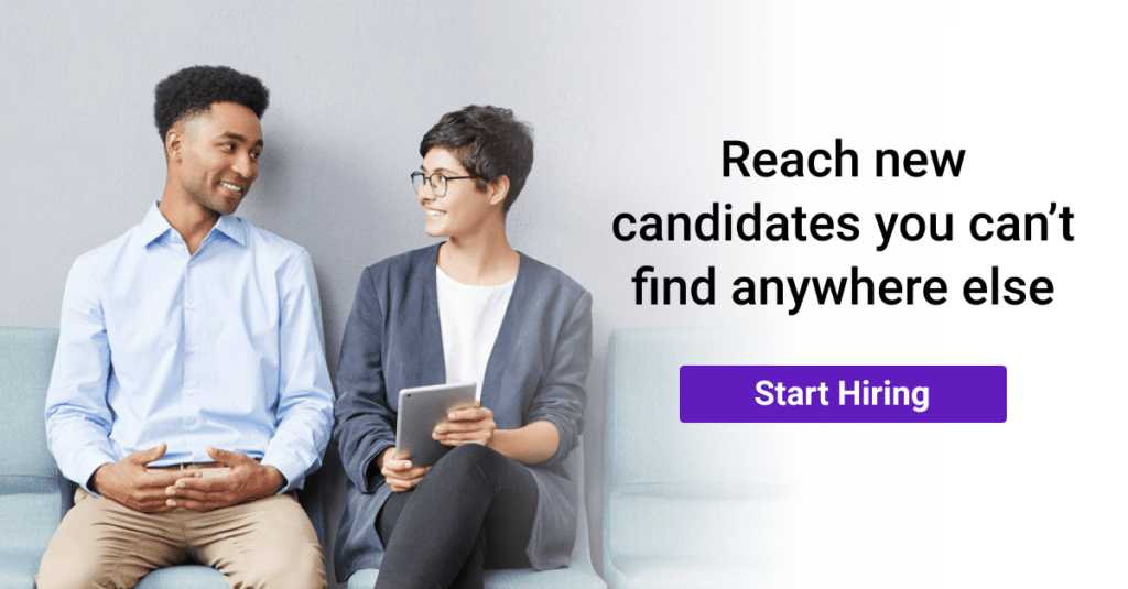 Reach new candidates you can't find anywhere else